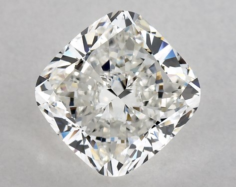 GIA 2.00 Carat H-VVS1 Very Good Cut Cushion Modified Diamond